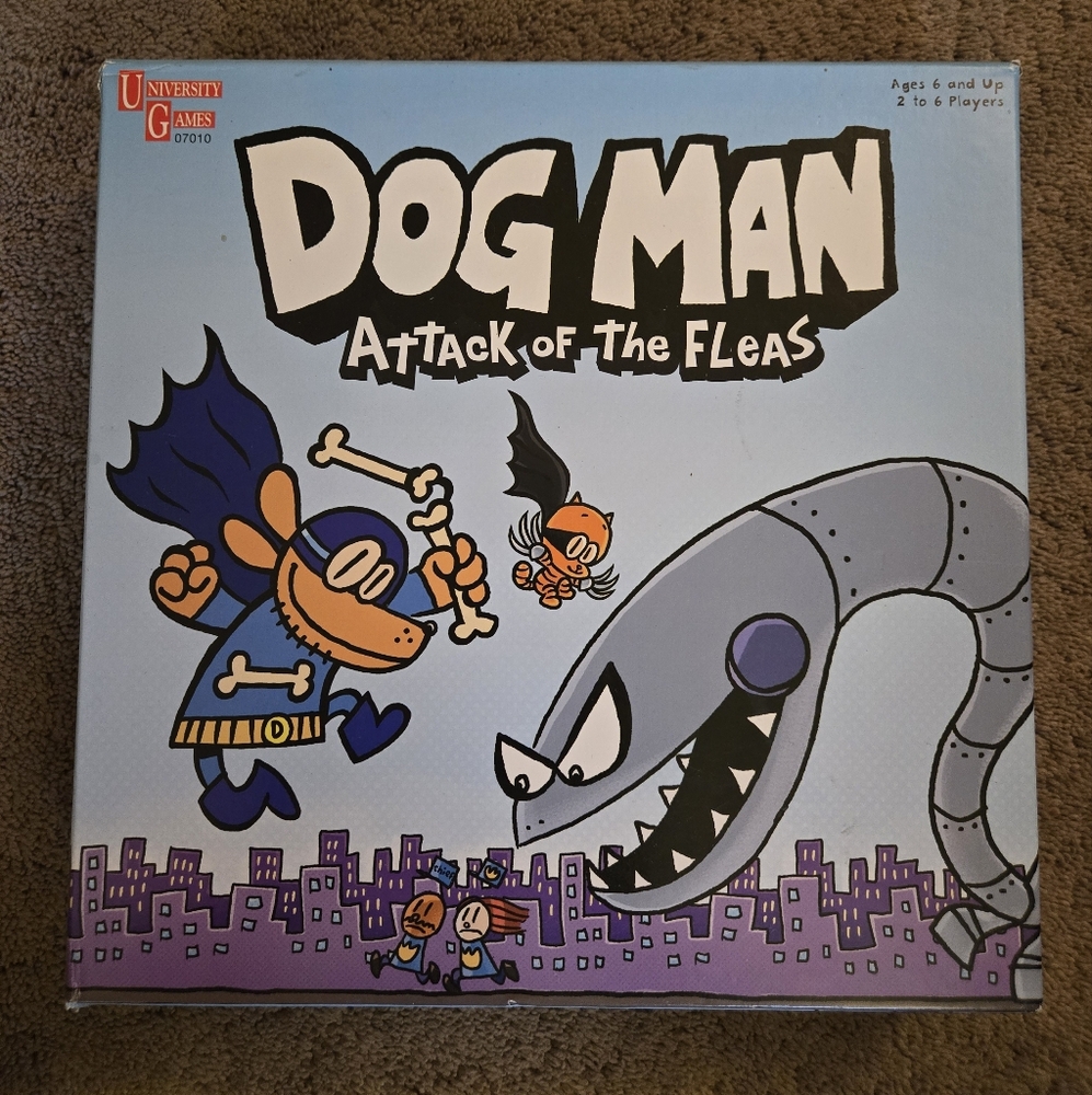 Dog Man: Attack Of The Fleas Board Game